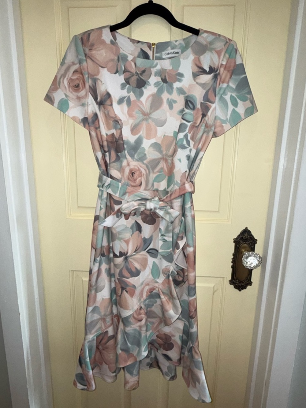 Calvin Klein Floral Dress